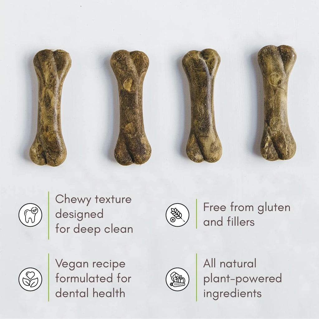 Vegan Dental Dog Bones 8 Ounces P24565