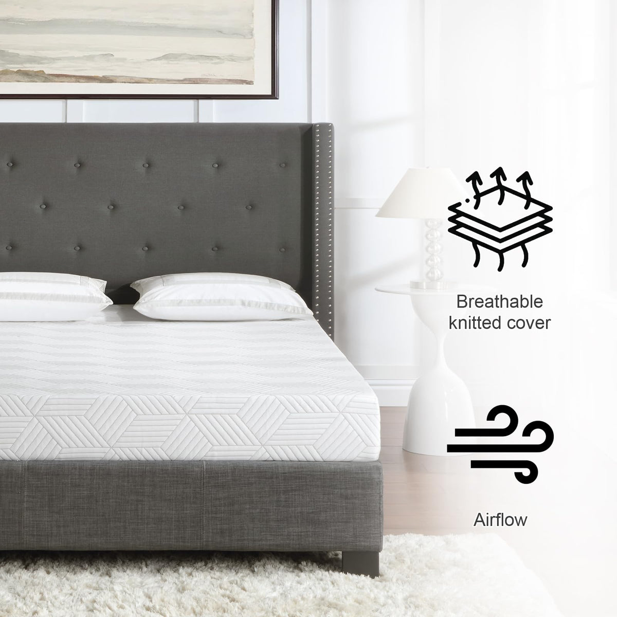 Twin Medium-Firm Memory Foam Mattress A434038