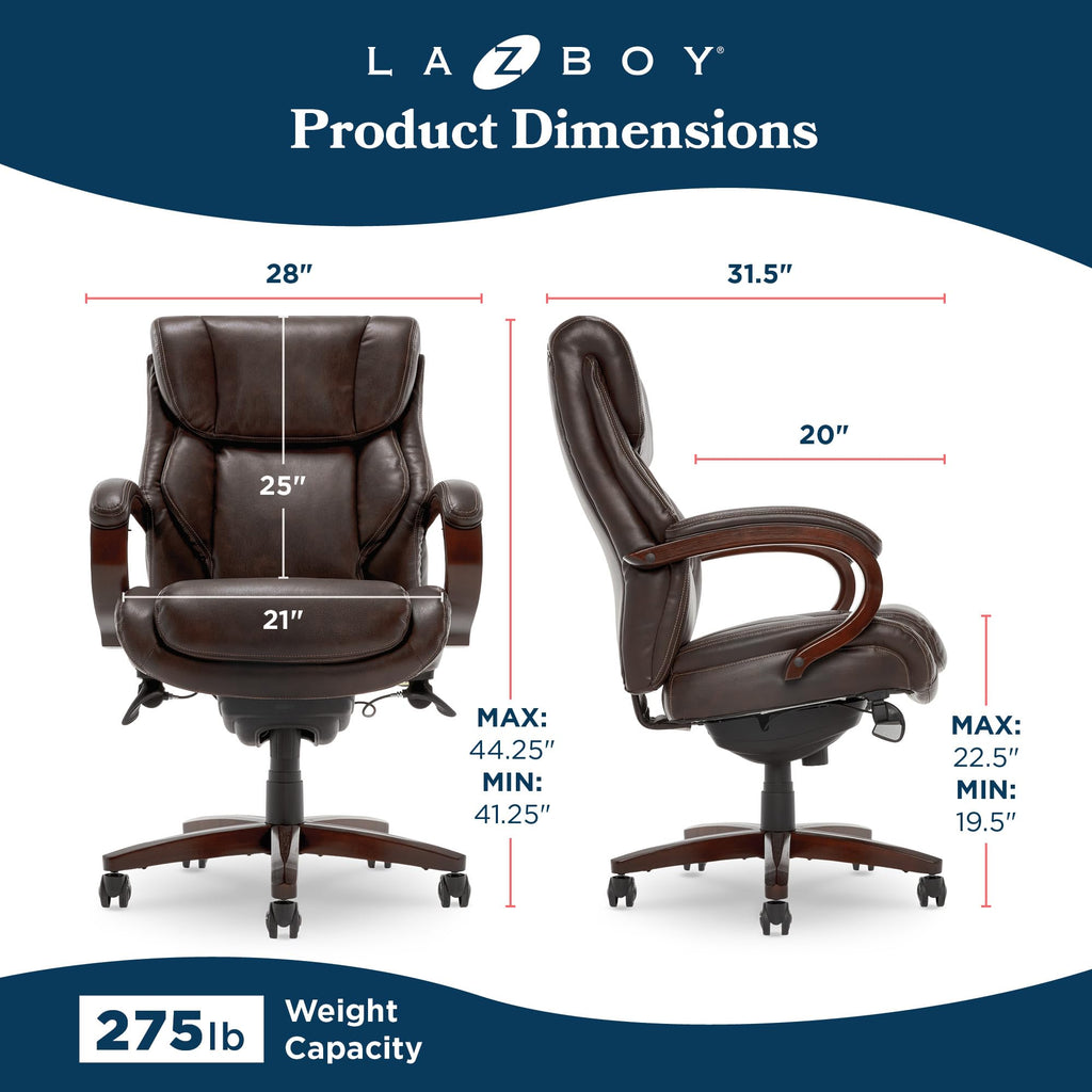 Executive Ergonomic Office Chair with Lumbar Support K27125