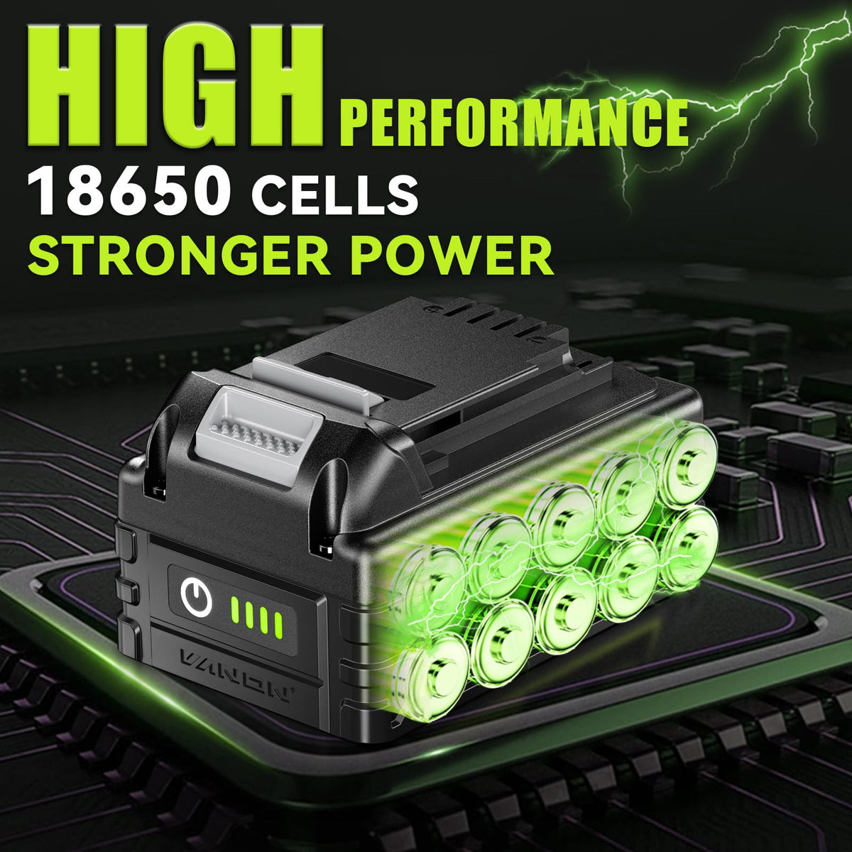 20V Max 5.0Ah Lithium Battery 2 Pack J3145