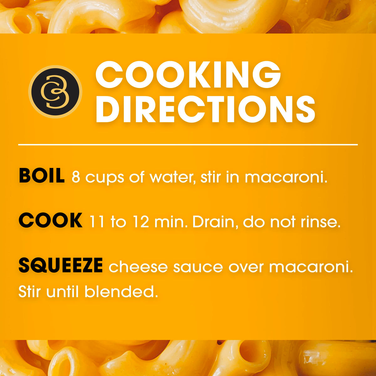 Sharp Cheddar Macaroni & Cheese Dinner 3 ct K1354