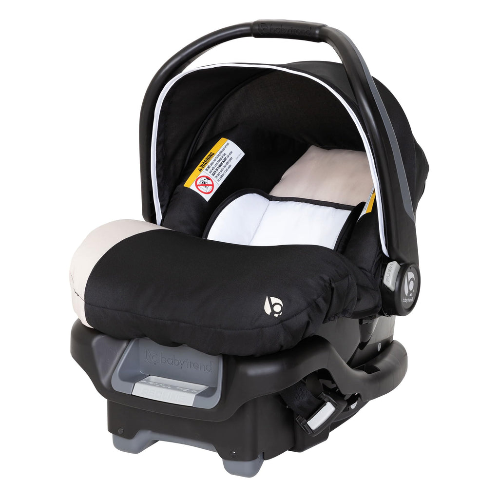 Khaki Infant Car Seat with Cover and Harness D751455