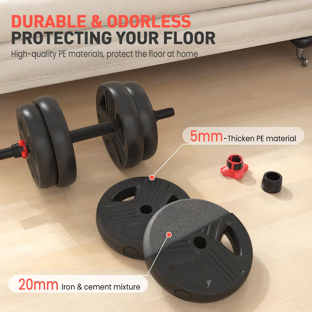 Adjustable Dumbbells Set with Connector U185756