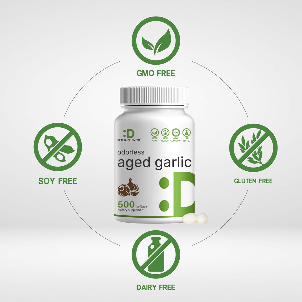 Aged Garlic Extract 500 Softgels U279