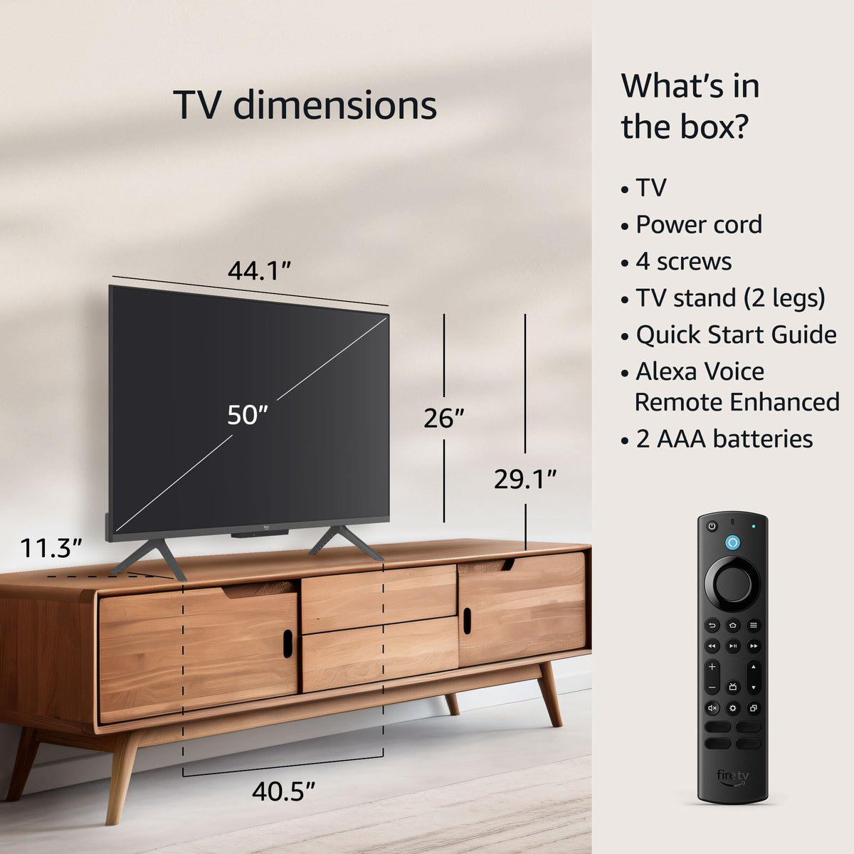 50" 4K UHD QLED Smart TV V728251