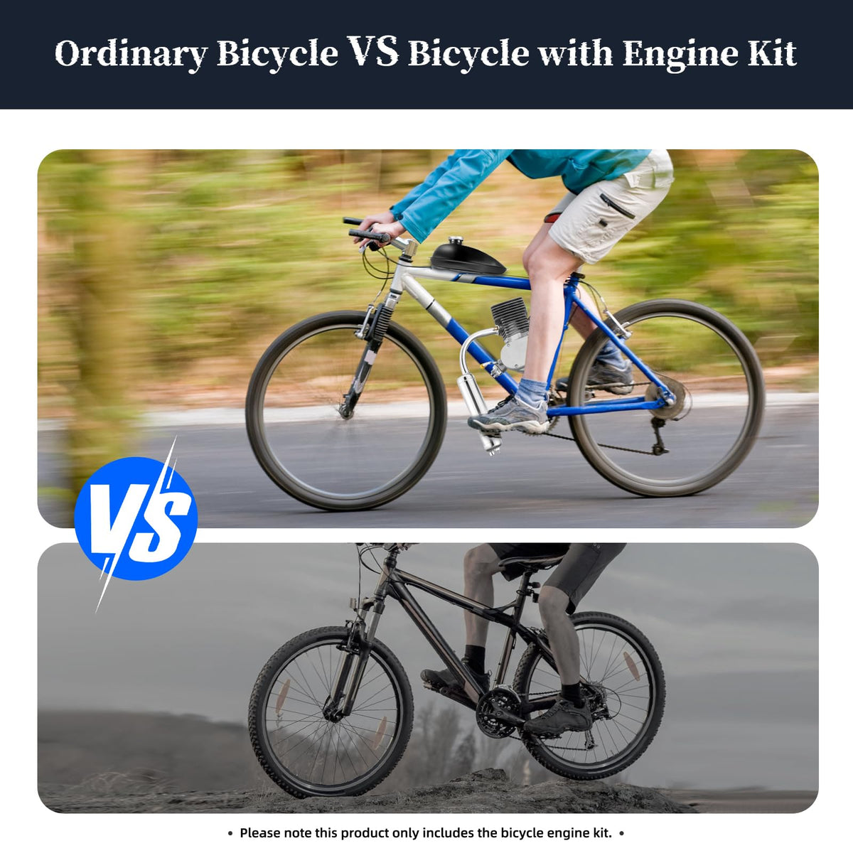 2 Stroke Air-Cooling Bicycle Motor Kit X670