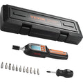1/4" Drive Digital Torque Screwdriver with LCD, Bits & Case E23719