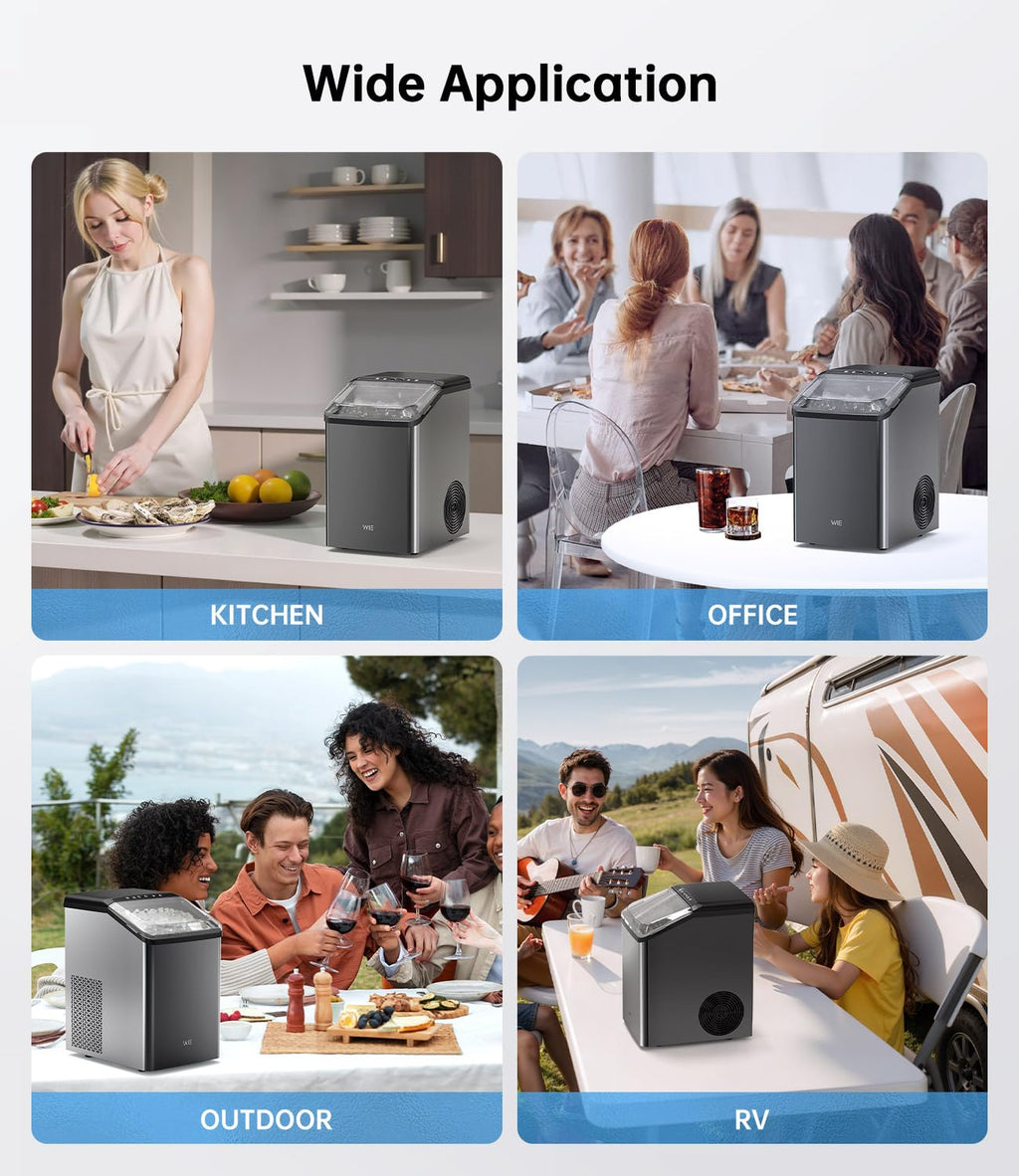 40LBS Nugget Countertop Ice Maker O702253