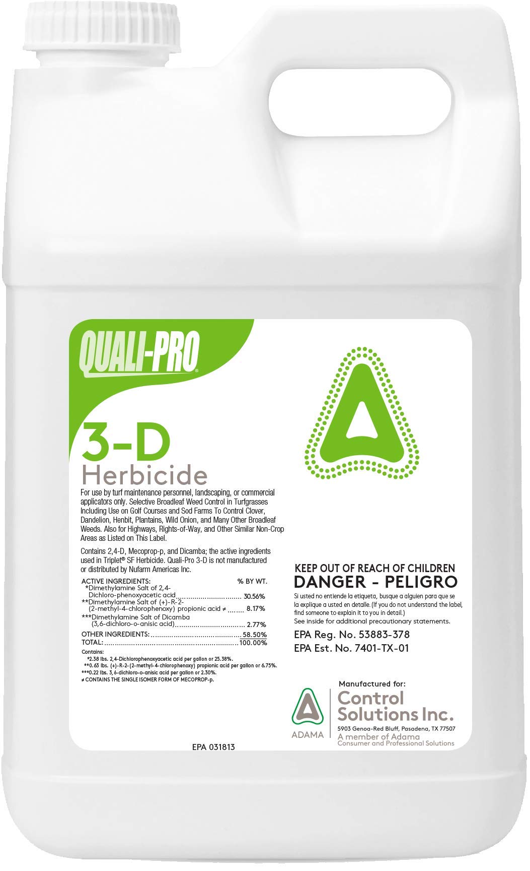 2.5 Gallon Jug Herbicide C36782