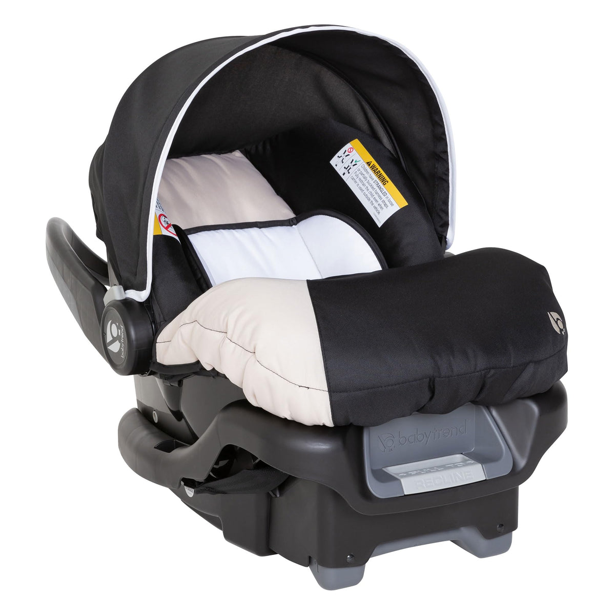 Khaki Infant Car Seat with Cover and Harness D751455