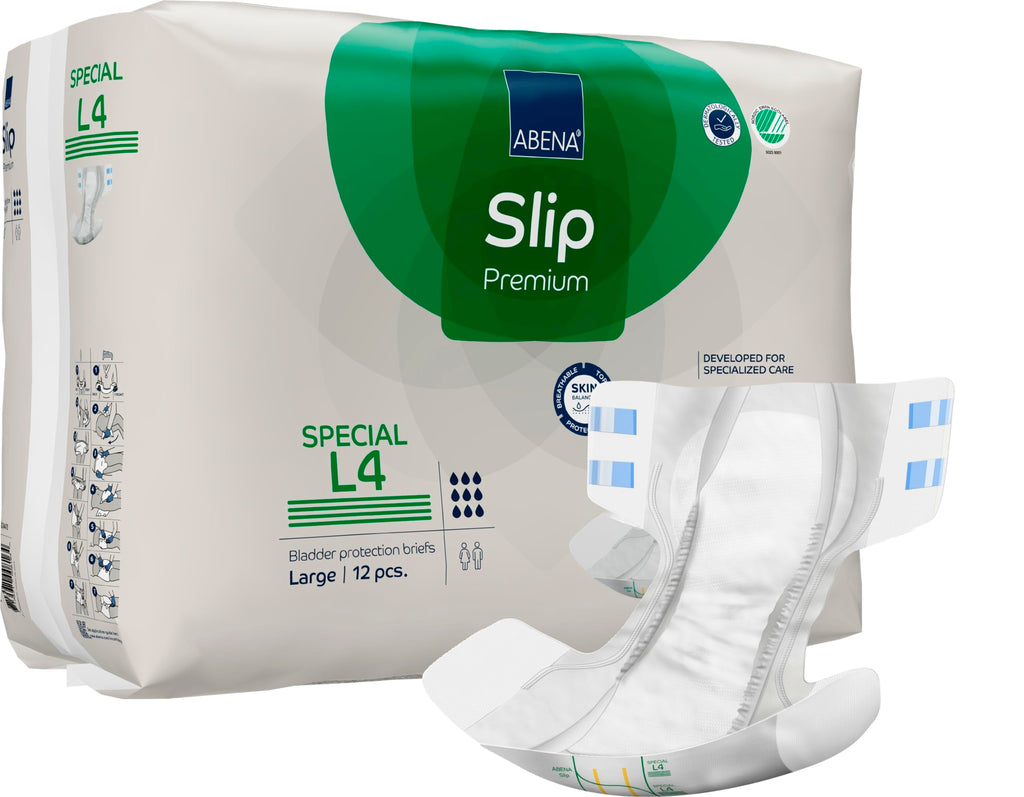 Adult Diapers, Heavy Absorbency, Large, 12 Count O7855