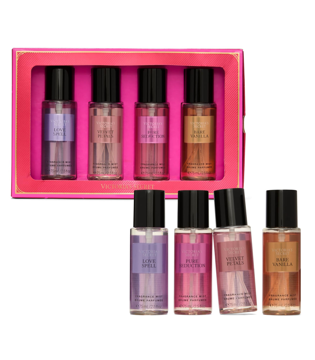 4 Piece Mini Mist Gift Set U297