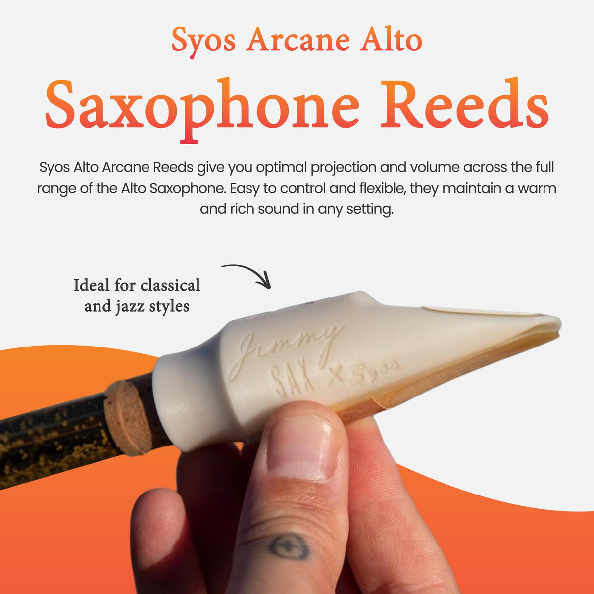 Alto Saxophone Reeds 2.5 French Cane Box of 5 T908