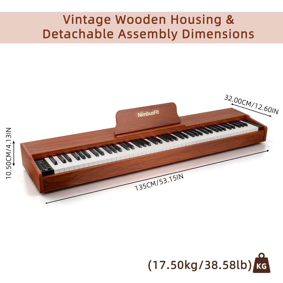 88 Keys Hammer Weighted Digital Piano S342928