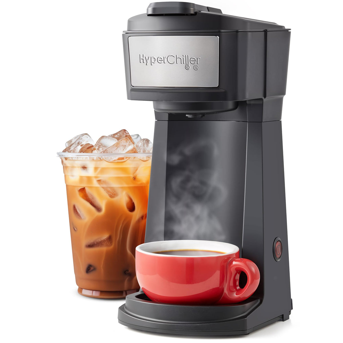 Black Iced Hot Coffee Maker C104