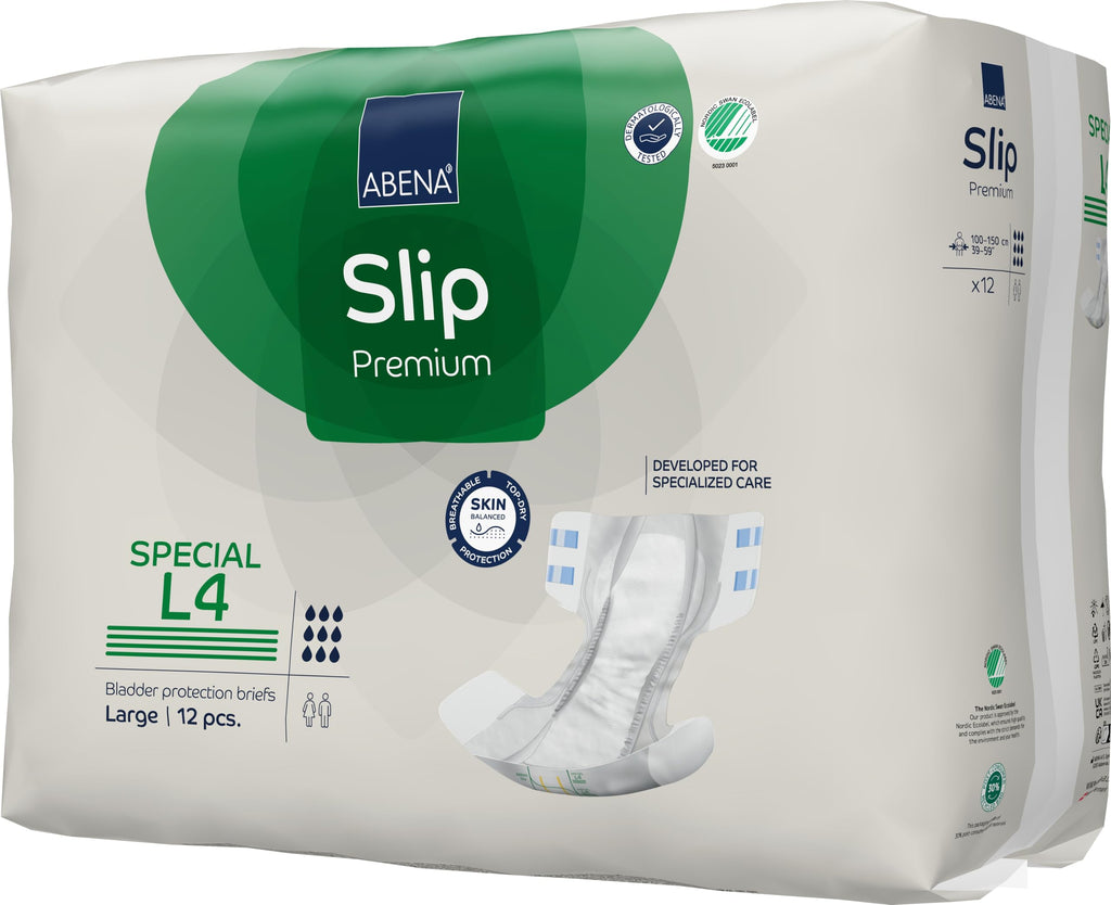 Adult Diapers, Heavy Absorbency, Large, 12 Count O7855