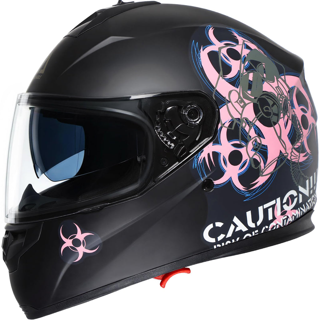 Full Face Dual Visor Motorcycle Helmet K21350