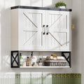 White Bathroom Wall Cabinet F1005