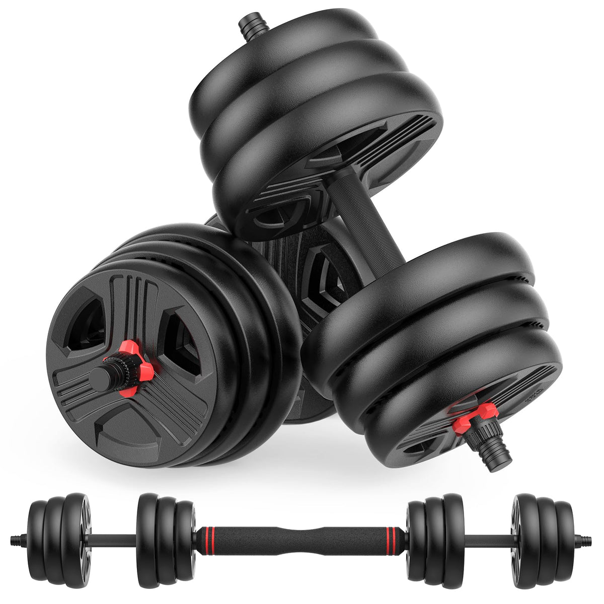 Adjustable Dumbbells Set with Connector U185756