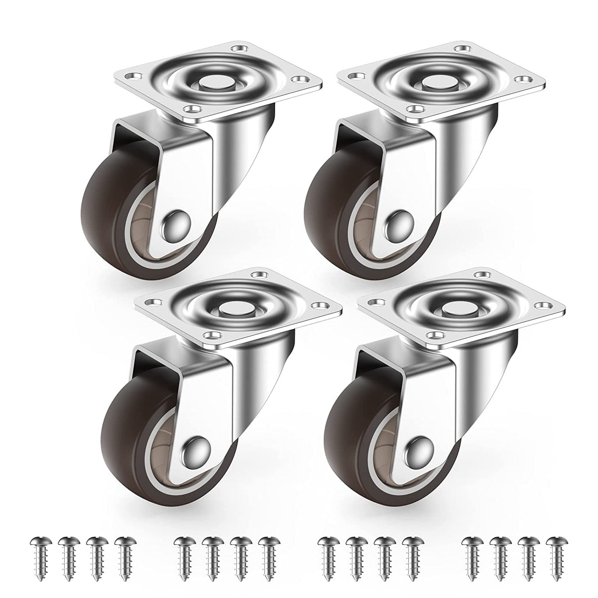 1inch Small Caster Wheels Set of 4 A314839