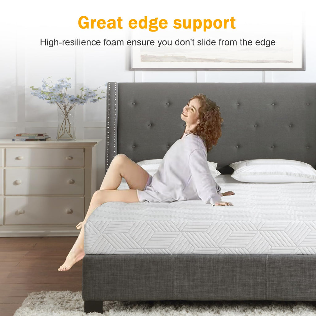 Twin Medium-Firm Memory Foam Mattress A434038