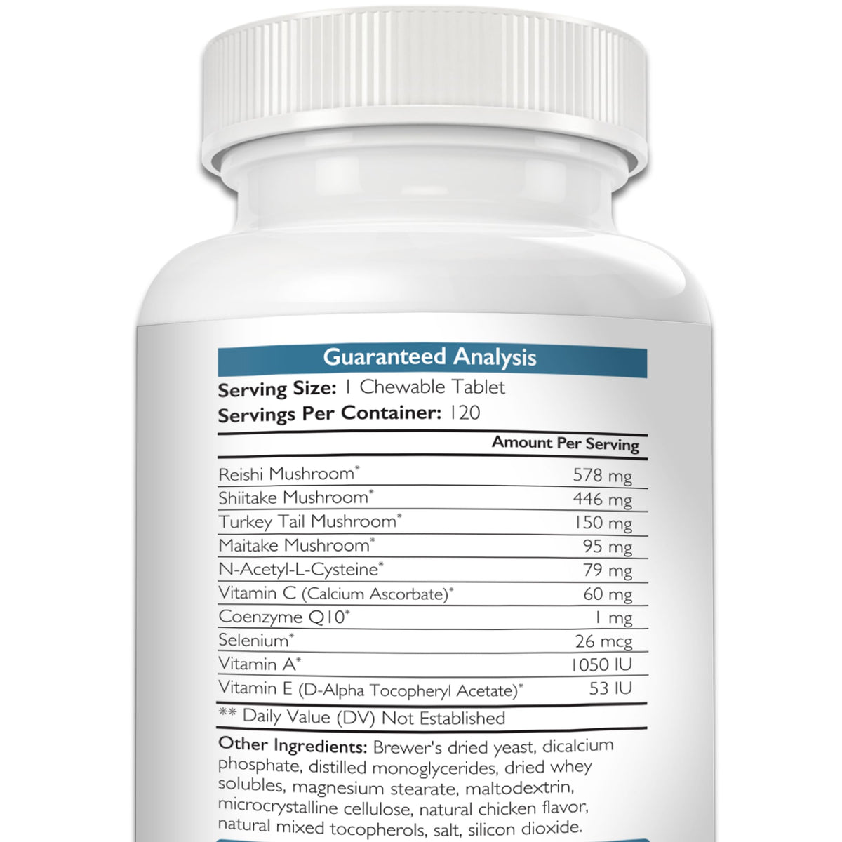 Immune Support for Dogs 120 Chewable Tablets J40498