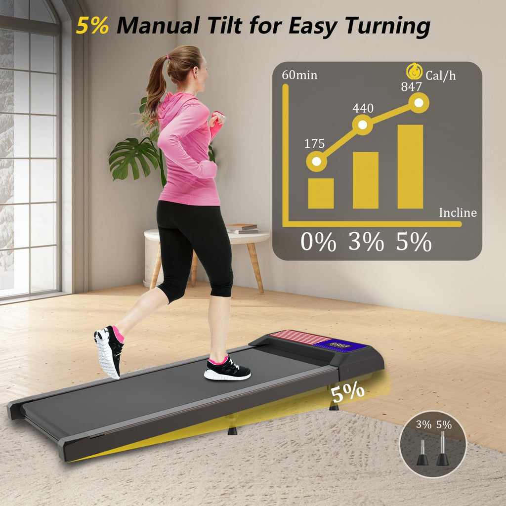 2.5HP Compact Quiet Walking Treadmill L141