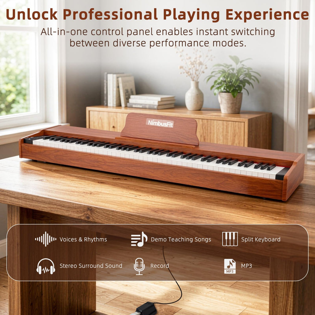 88 Keys Hammer Weighted Digital Piano S342928