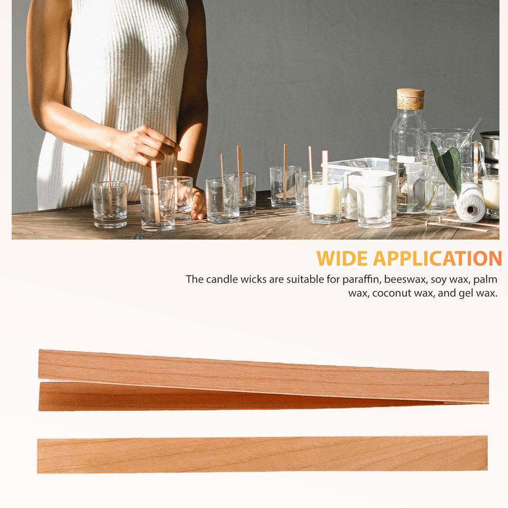 Cherry Wood Wicks 180 Candles per Pack W93832