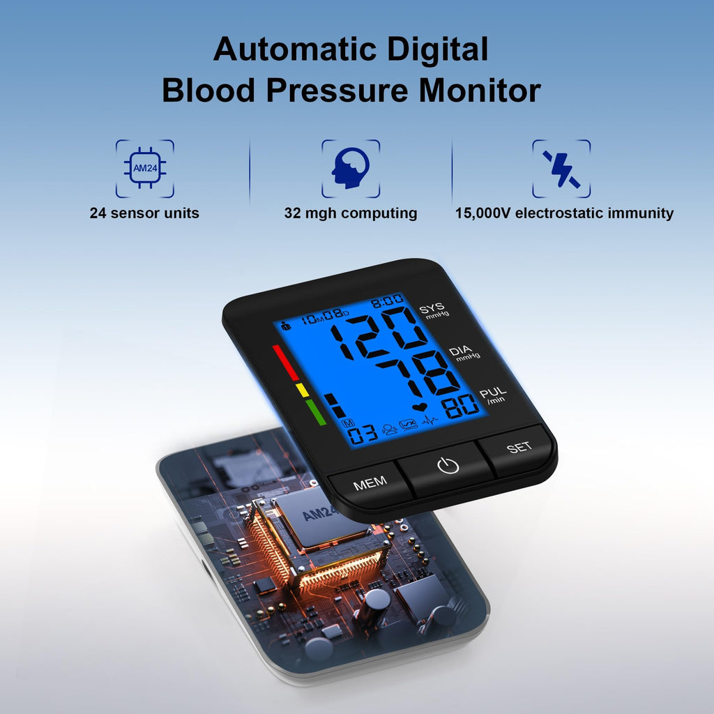 Automatic Upper Arm Blood Pressure Monitor C8558