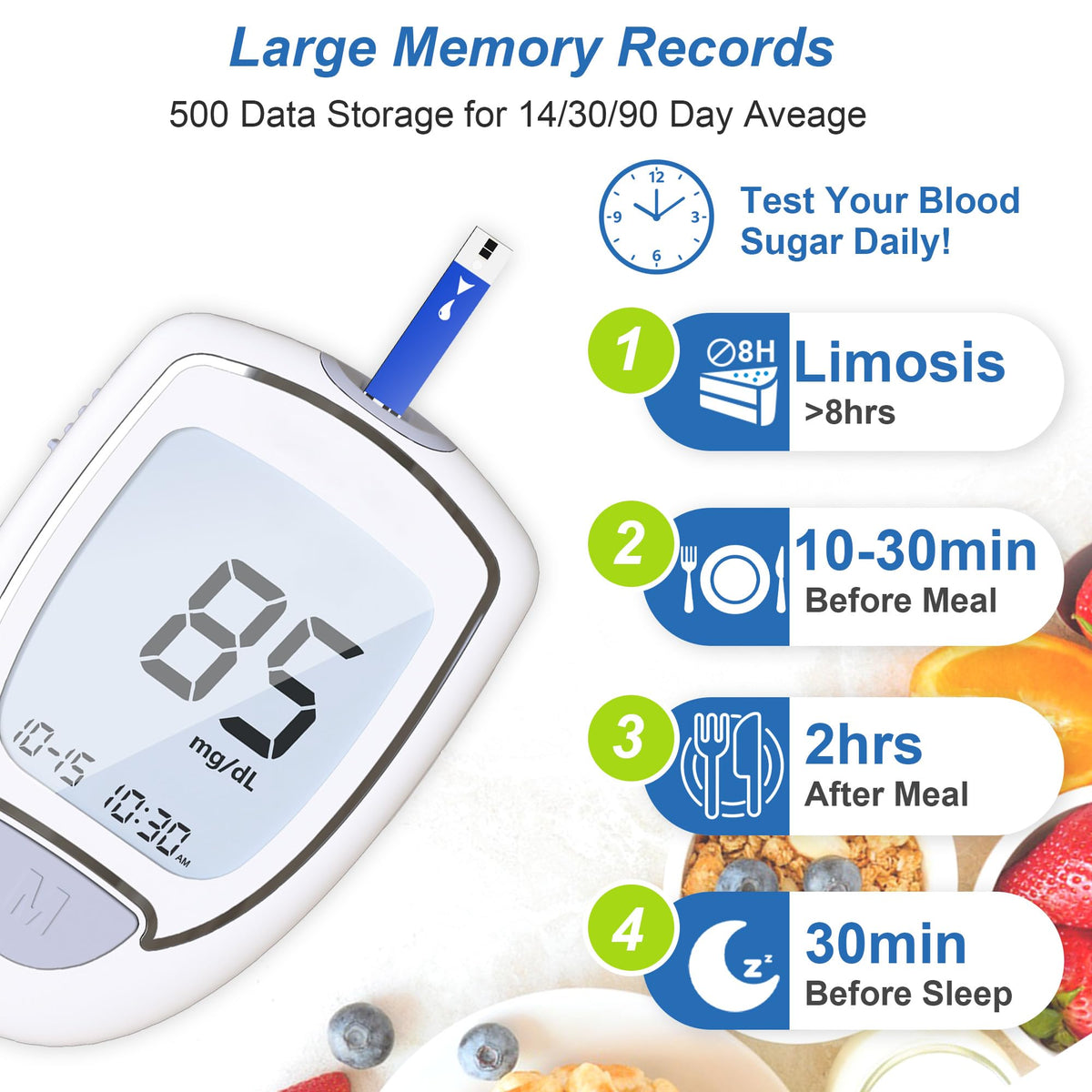 Blood Sugar Monitor Kit L696545