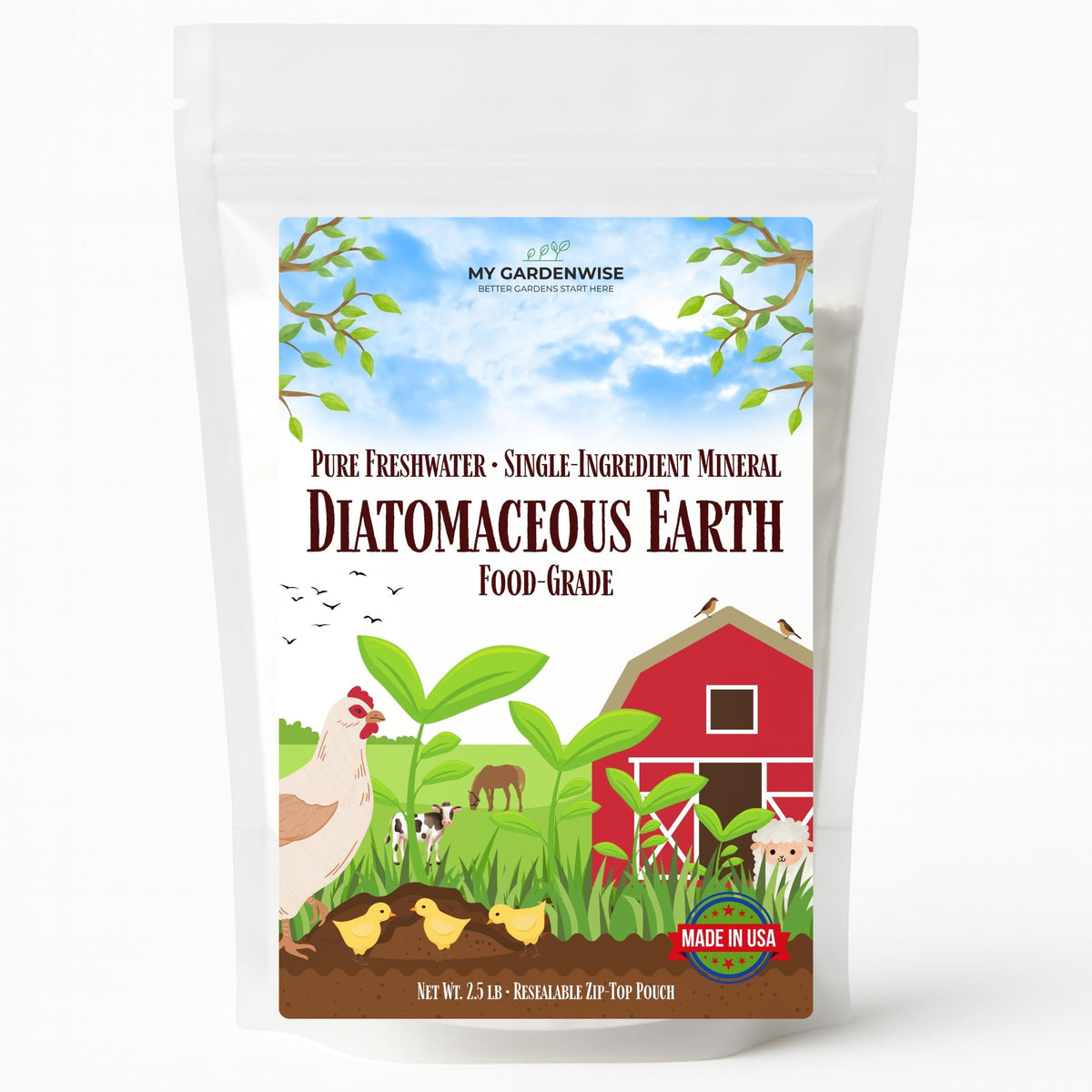 Food Grade Diatomaceous Earth Powder 2.5 lb P87082