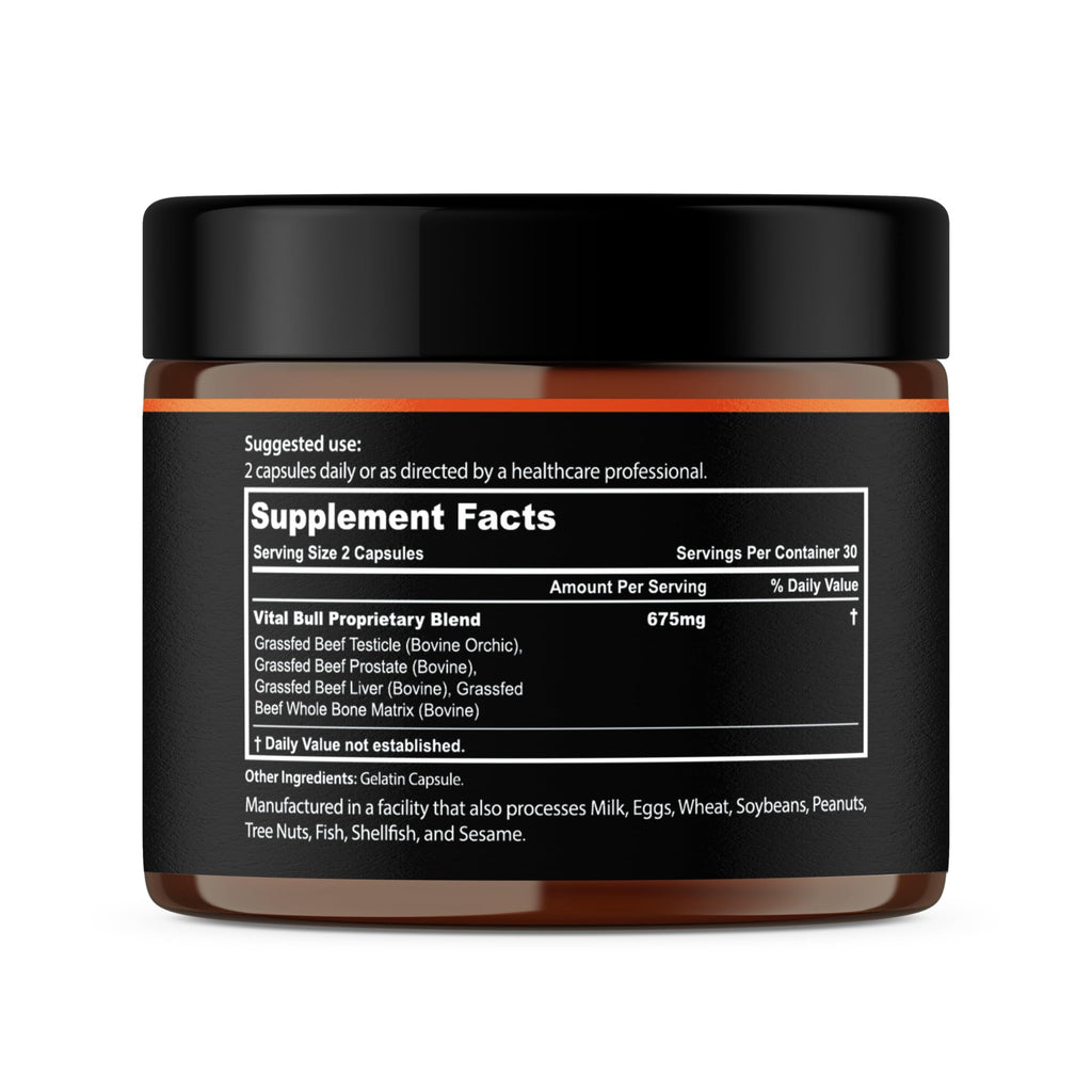 Grass Fed Beef Organ Capsules U575537