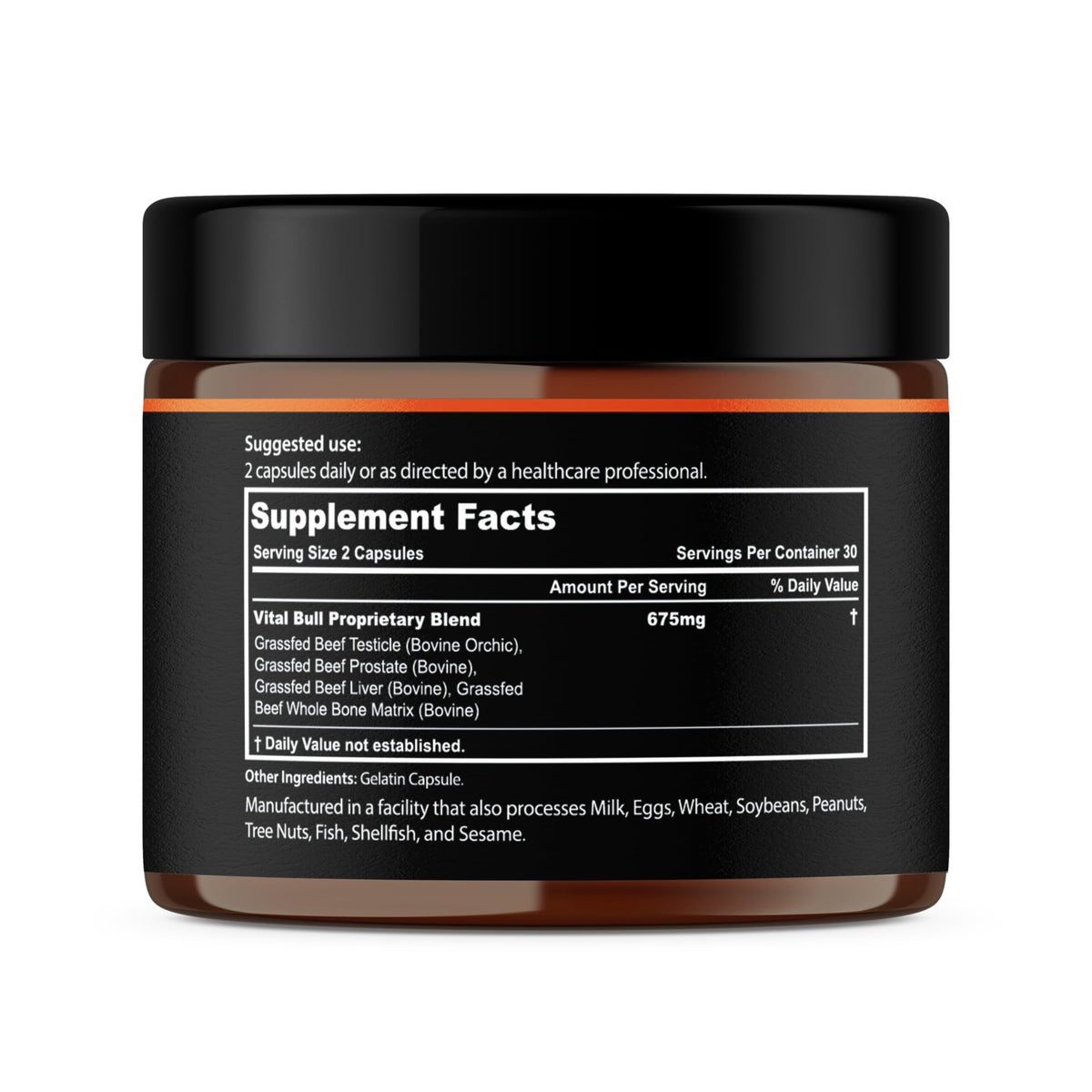Grass Fed Beef Organ Capsules U575537