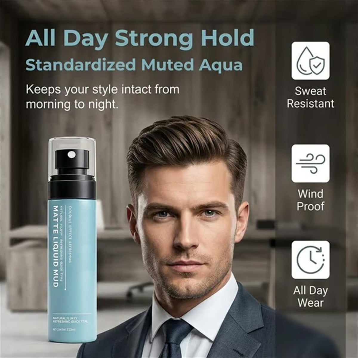 Quick-Dry Matte Styling Mud Spray 5 fl oz W895625