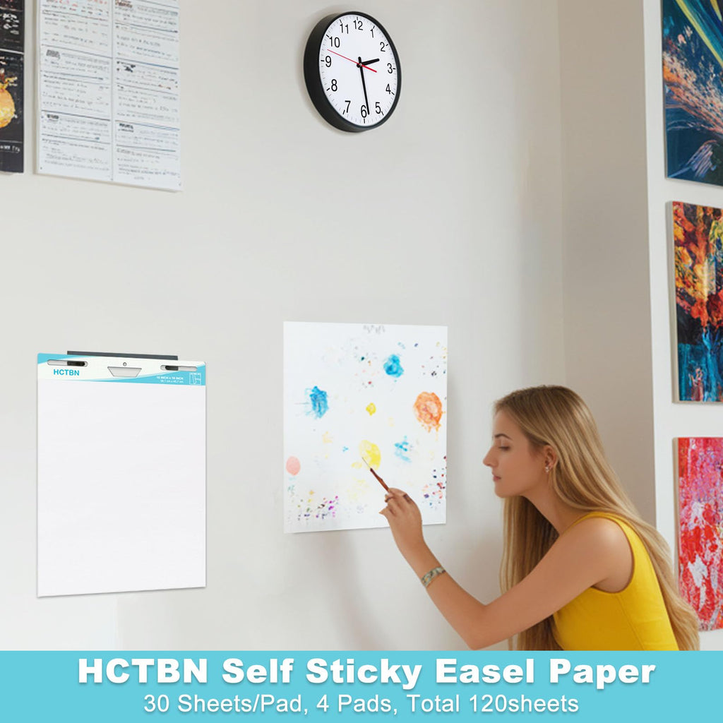 120 Sheets Self-Stick Mini Easel Pad 15 X 18 in M86800