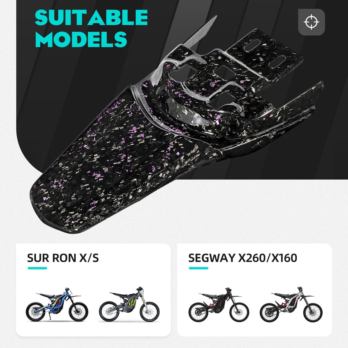 Carbon Fiber Rear Fender O7510