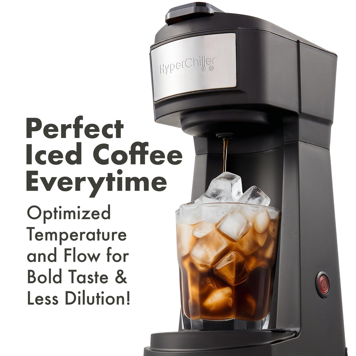 Black Iced Hot Coffee Maker C104
