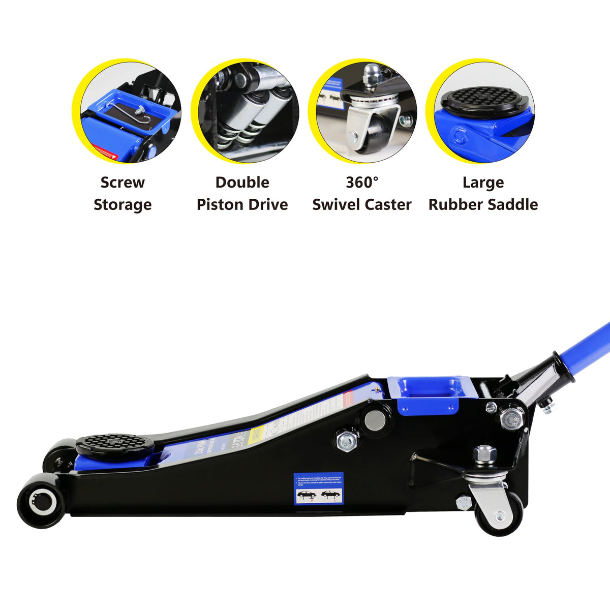3 Ton Low Profile Hydraulic Floor Jack H7441