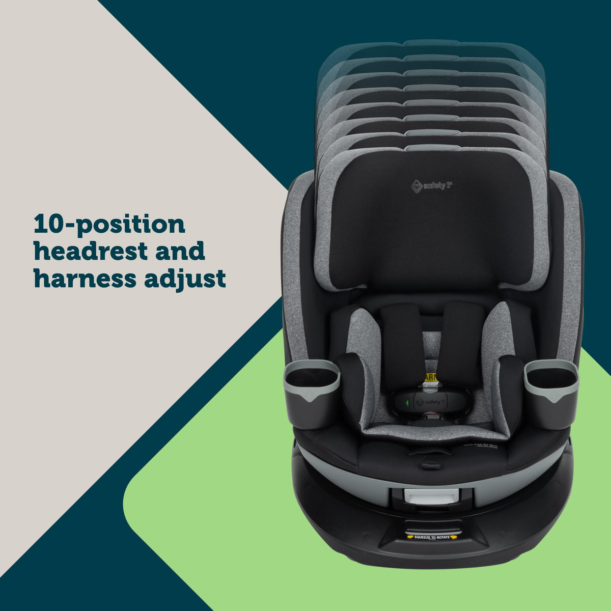 Rotating All-in-One Convertible Car Seat O694121