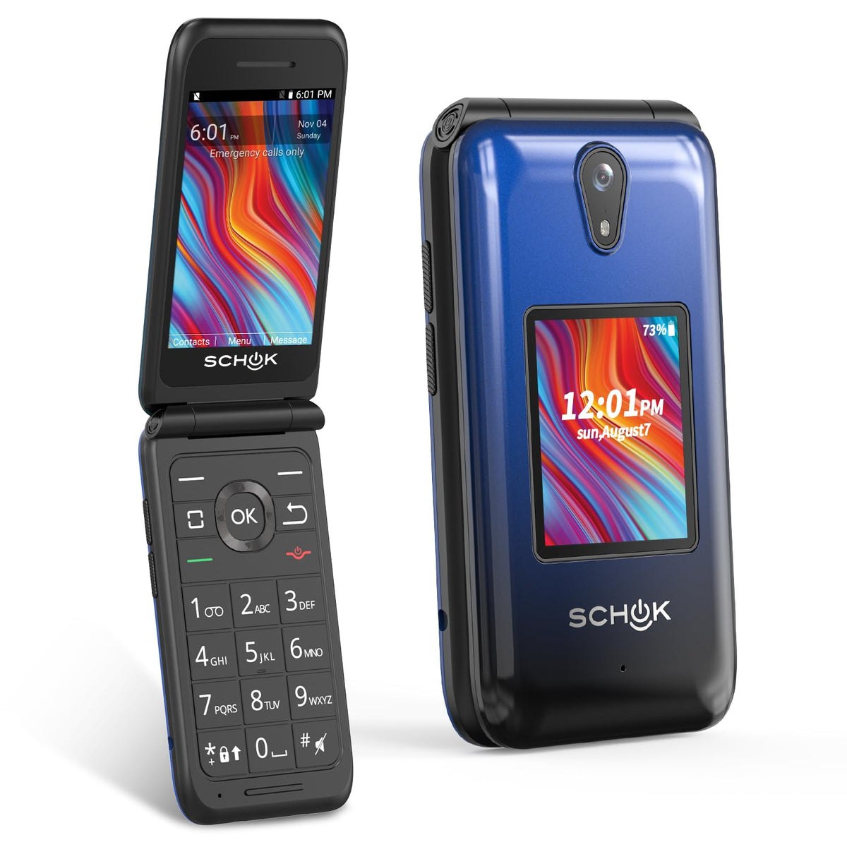 4G Flip Phone with Replaceable Shells L984