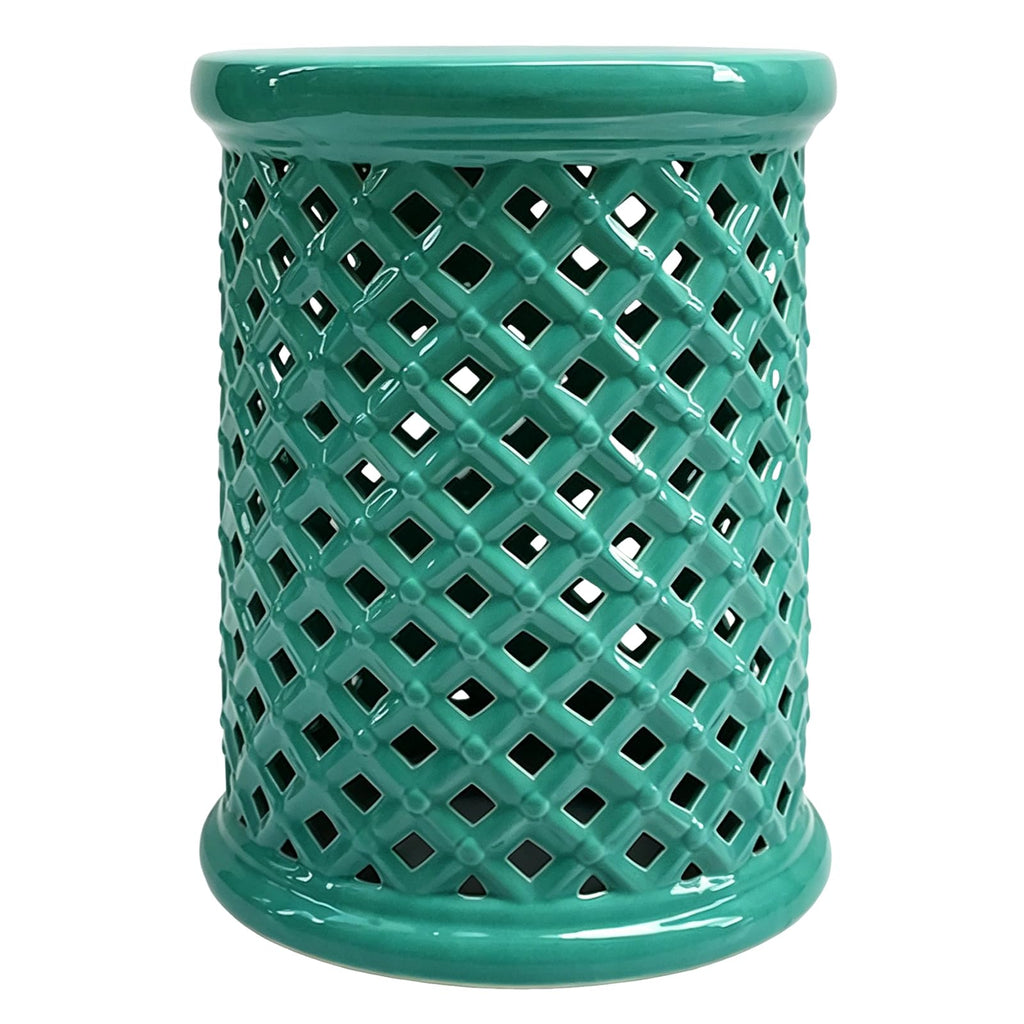 Glazed Ceramic Garden Stool U901431
