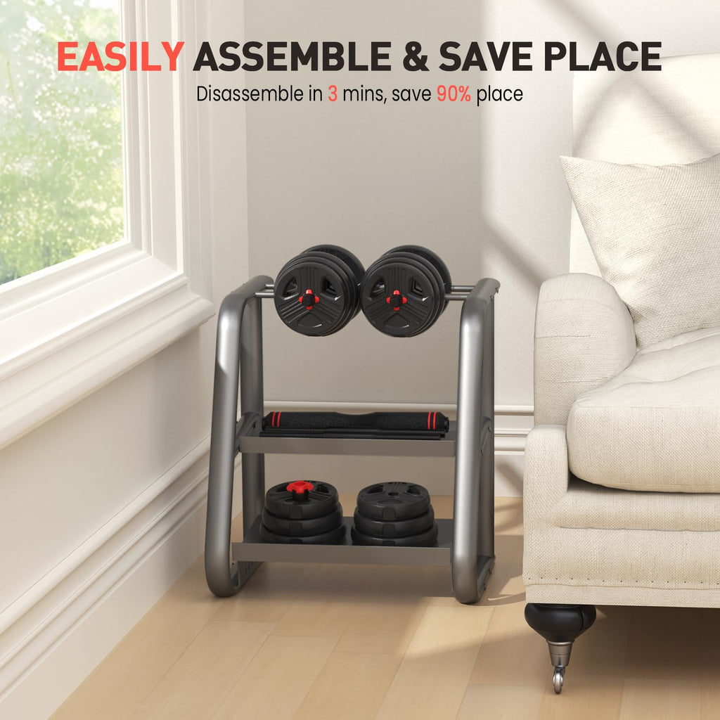 Adjustable Dumbbells Set with Connector U185756