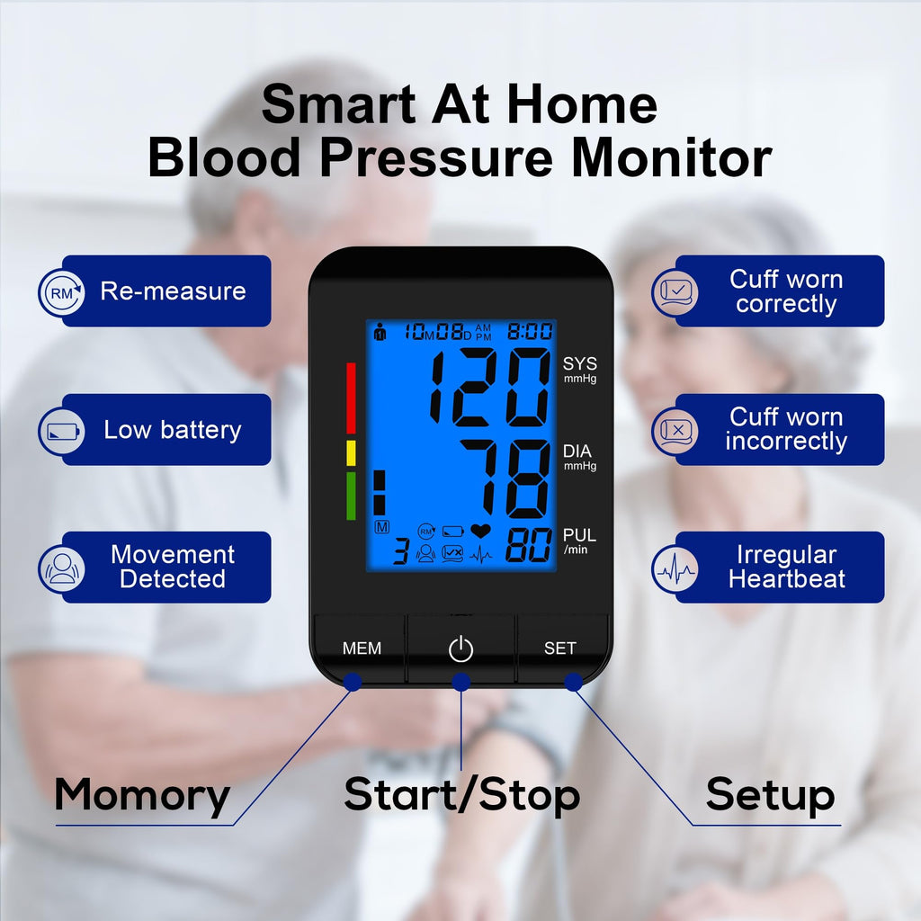 Automatic Upper Arm Blood Pressure Monitor C8558