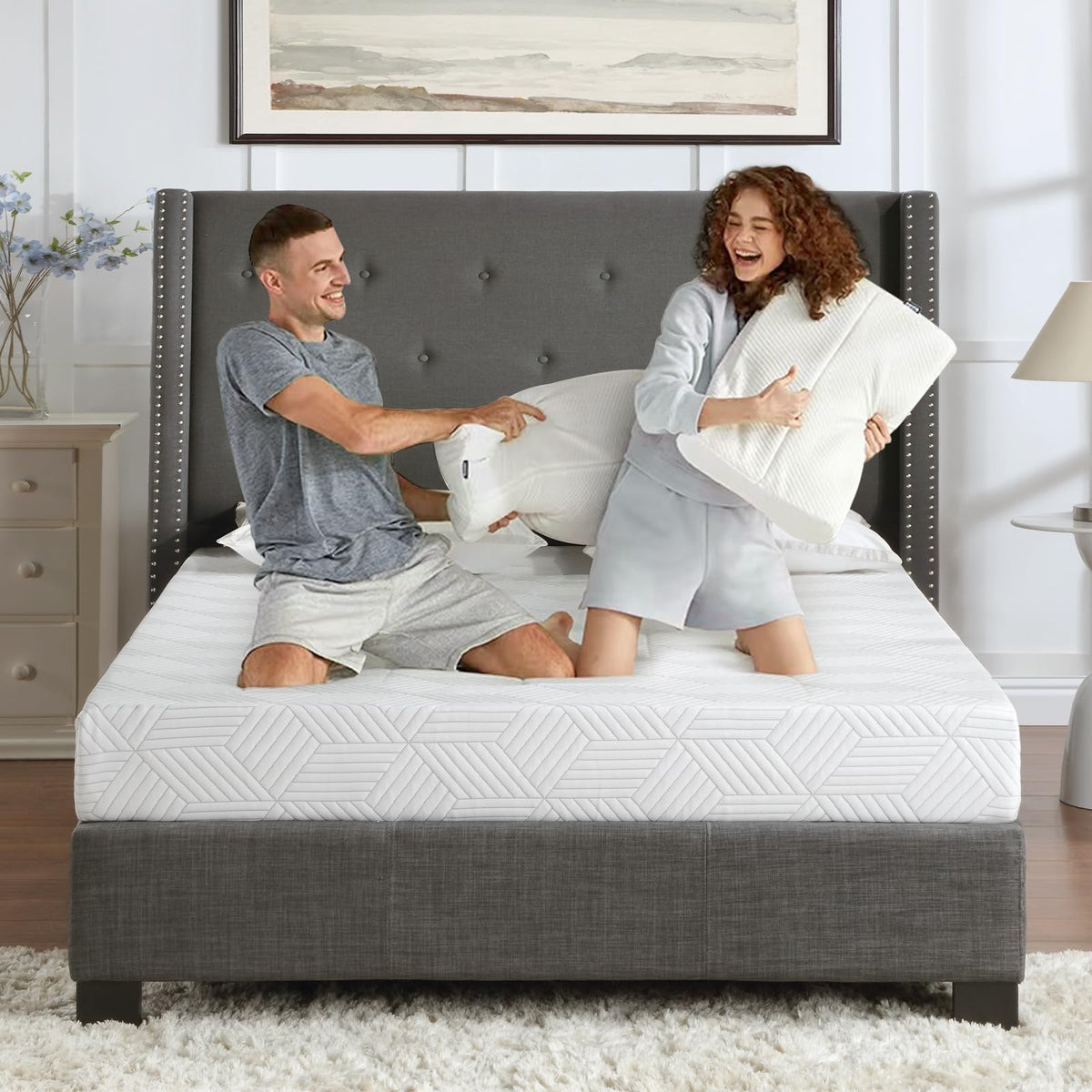 Twin Medium-Firm Memory Foam Mattress A434038
