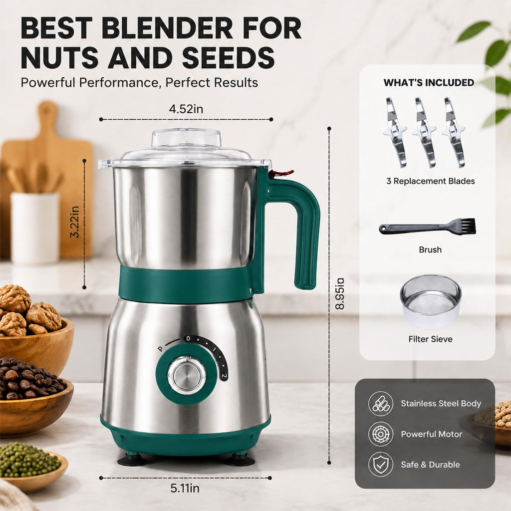 500W Electric Spice and Nut Grinder V959