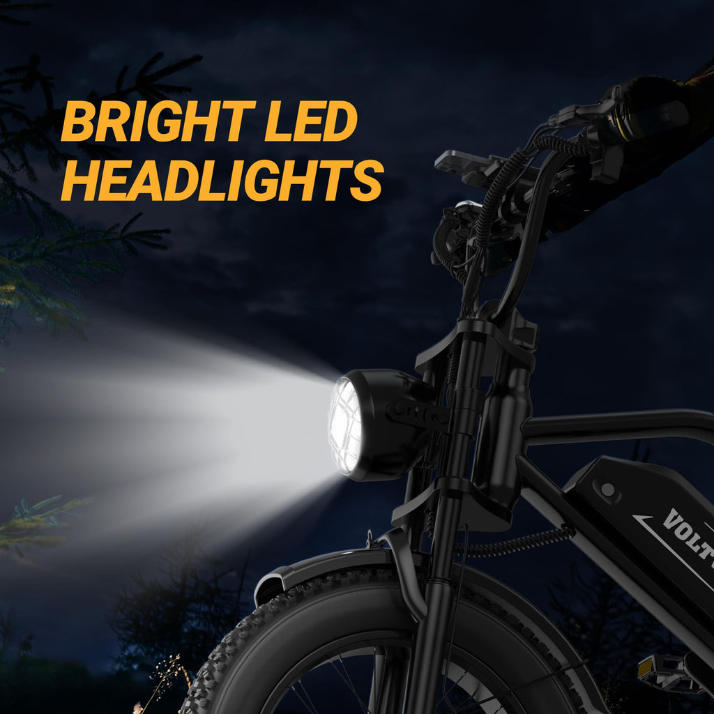 Full Suspension 1500w Motor 31MPH 40-70 Miles 48V 960Wh Removable Battery 20-Inch Fat Tires Electric ebike D10984