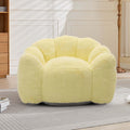 Oversized Memory Foam Bean Bag Chair with Backrest Y841068