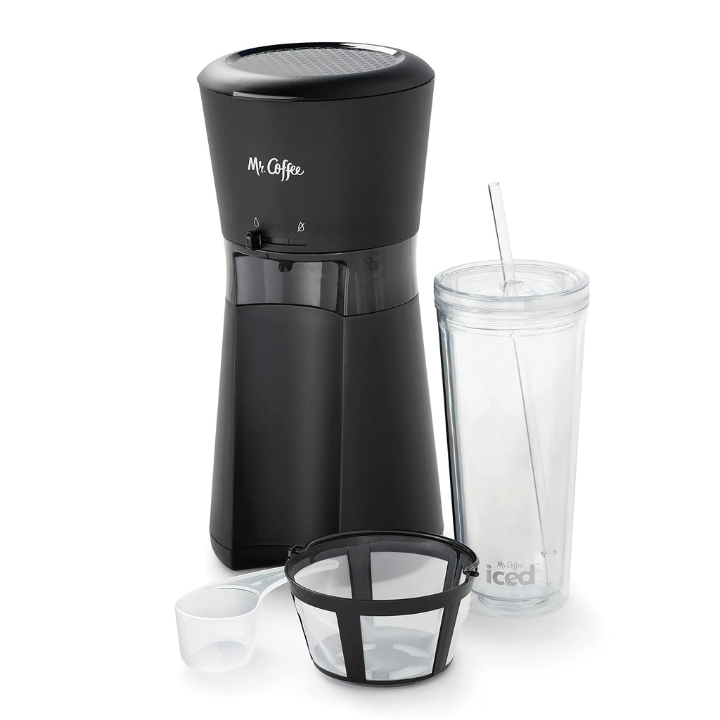 Single Serve Iced Coffee Maker with 22-Ounce Tumbler and Reusable Filter T66960