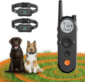 Wireless Dog Fence & Training Collar for 2 Dogs, IPX7 Waterproof, Black L797854